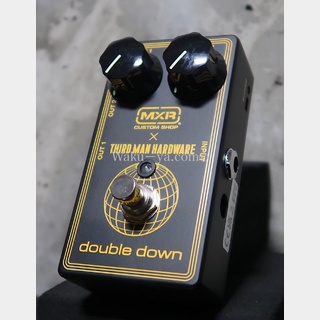 MXR  × THIRD MAN HARDWARE DOUBLE -DOWN PEDAL / Black