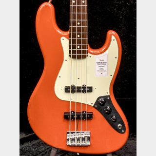 Fender Made In Japan Traditional 60s Jazz Bass -Fiesta Red-【4.19kg】【金利0%対象】【送料当社負担】