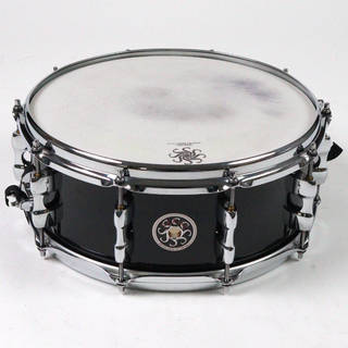 SAKAE OSAKA HERITAGE 【中古】 スネアドラム サカエ SAKAE OSAKA HERITAGE SD1455MA/M-RB Maple Snare Mighty Halo Real Black