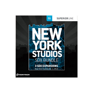 TOONTRACK SDX BUNDLE - NEW YORK STUDIOS [メール納品 代引き不可]