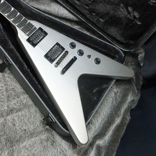 GibsonDave Mustaine Flying V EXP Silver Metallic