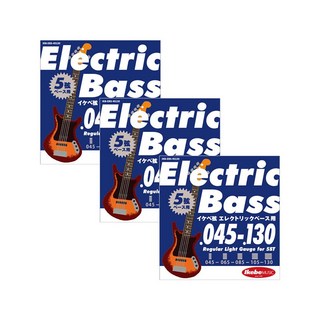 Ikebe Original Electric Bass Strings イケベ弦 5弦エレキベース用 045-130 [Regular Light Gauge for 5ST/IKB-EBS-451...