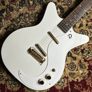 Danelectro 59M NOS+ WHT w/GOLD PARTS