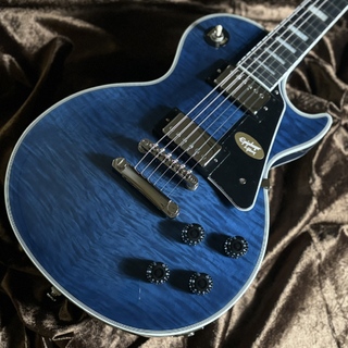 Epiphone Les Paul Custom Quilt Viper Blue (バイパーブルー)島村楽器限定《現物画像 / 迅速発送！》