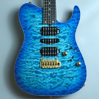 T's Guitars DTL-24G HSH VS100N Trans Blue Burst S/N:033041