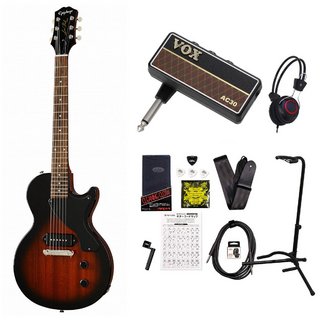 EpiphoneInspired by Gibson Les Paul Junior Tobacco Burst エピフォン レスポール VOX Amplug2 AC30アンプ付属エ