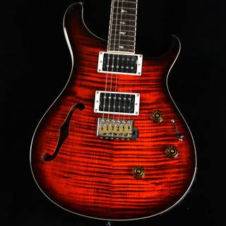 Paul Reed Smith(PRS) SE Custom24 Semi-Hollow Piezo Orange Tiger Smokeburst