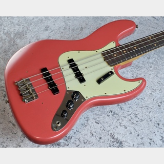 Fender Custom Shop1963 Jazz Bass  Journeyman Relic -Aged Fiesta Red-【3.94kg】【#CZ572892】