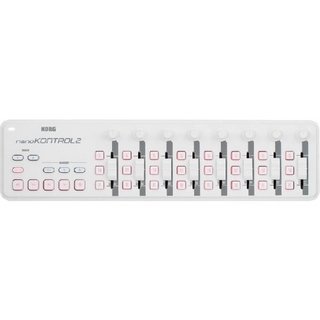 KORG nanoKONTROL2 WH SLIM-LINE USB CONTROLLER 【アウトレット特価】【未開封在庫】【USBコントローラー】