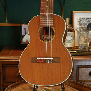 Ohana Ukuleles TKG-20 Micro Guitar Tenor Body Solid Mahogany Top