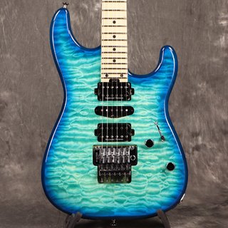 CharvelMJ Series San Dimas Style 1 HSH FR M QM Caribbean Burst 日本製】[超絶目玉品特価] [S/N JDC2300238]【W