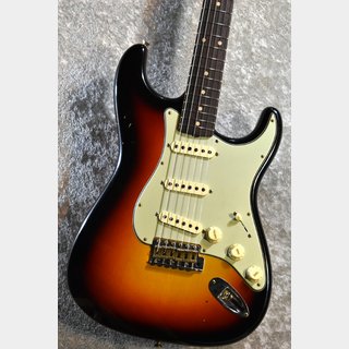 Fender Custom Shop 1960 Stratocaster J.Relic Wide Fade 3-Color Sunburst CZ574954【漆黒指板、3.61kg】