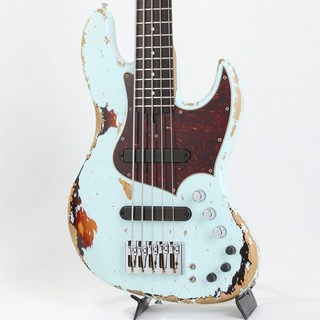 Xotic XJ-1T 5st Multi-layer Heavy Aged (Sonic Blue Over 3 Tone Sunbrst/Roasted Maple/MH)