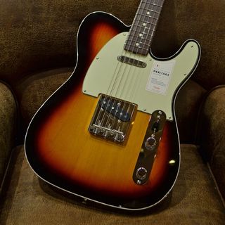 Fender Made in Japan Heritage 60s Telecaster Custom Rosewood Fingerboard 3-Color Sunburst エレキギター テレ