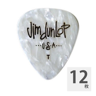 Jim Dunlop GENUINE CELLULOID CLASSICS 483/04 Thin ギターピック×12枚