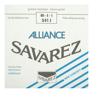 SAVAREZ541J ALLIANCE High tension クラシックギター弦 1弦 バラ弦