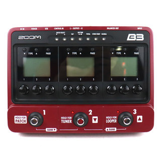 ZOOM 【中古】 ベースマルチエフェクター ZOOM B3 ズーム ベース用マルチエフェクター