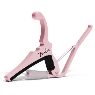 KyserKGEFSPA Fender Classic Color Quick-Change Electric Capo Shell Pink ギター用カポタスト