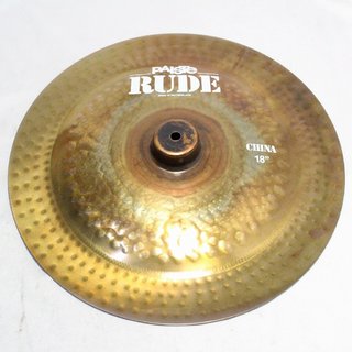 PAiSTe RUDE 18インチ CHINA パイステ ルード チャイナシンバル【池袋店】