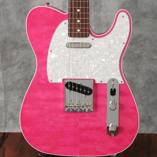 Fender ISHIBASHI FSR MIJ Traditional 60s Custom Telecaster QM Top Ash Back Translucent Pink 【梅田店】