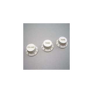 Montreux Selected Parts/Strat 1V2T knob set White[817]