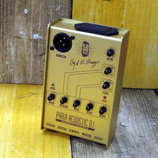 L.R.Baggs 50th Anniversary Gold Para D.I. 50周年記念の限定色プリアンプ