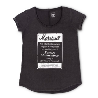 Marshall マーシャル PERSONNEL Mサイズ レディース用 半袖 Tシャツ