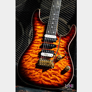 Ibanez Premium Series AZ47P1QM-DEB Dragon Eye Burst 2024