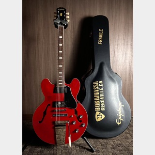 Epiphone Joe Bonamassa 1962 ES-335 sixties cherry セミアコギター 現物画像・3.9kg