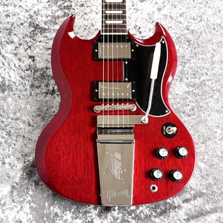 Gibson SG Standard '61 w/Maestro Vibrola Vintage Cherry #205240015【軽量3.28kg】【良杢個体!】【1F】