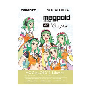 INTERNET VOCALOID4 Library Megpoid V4 Complete(オンライン納品)(代引不可)