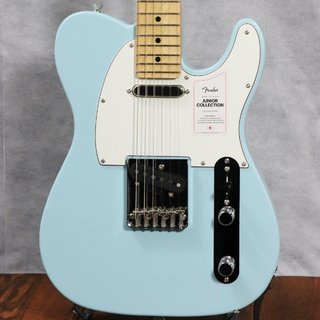 Fender MIJ Junior Collection Telecaster Maple Fingerboard Satin Daphne Blue   【梅田店】