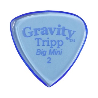 Gravity Guitar Picks Tripp -Big Mini- GTRB2P 2.0mm Blue ギターピック