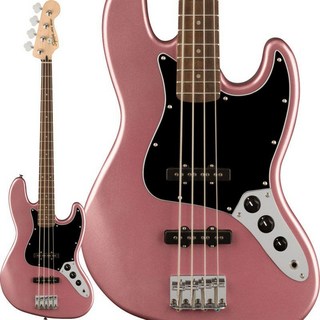 Squier by Fender Affinity Series Jazz Bass (Burgundy Mist/Laurel)