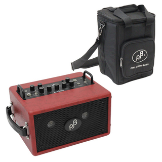 Phil Jones BassDouble Four PLUS RED 小型ベースアンプ コンボ 純正キャリングバッグ付きセット