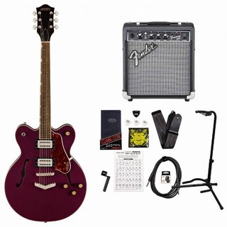 Gretsch G2622 Streamliner Center Block Double-Cut with V-Stoptail Broad’Tron BT-3S Burnt Orchid FenderFront