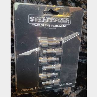 Steinberger / Gearless Chrome /  Single mount string locking Tuner Peg ×6/ Set