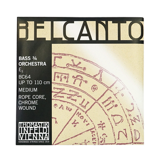 Thomastik-Infeld Belcanto BC64 Bass E Medium ベルカント コントラバス 3/4 E線 バラ弦