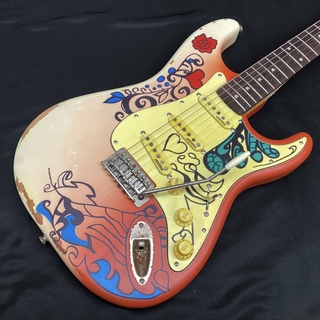 Vintage V6MRHDX Thomas Blug Signature Electric Guitar Summer of love (ヴィンテージ)