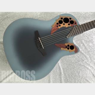 Ovation Celebrity Elite Exotic Mid Depth CE44 RBB Reverse Blue Burst