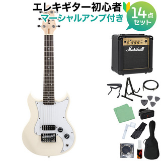 VOX SDC-1 MINI WH ミニエレキギター初心者14点セット 【マーシャルアンプ付き】 ミニギター
