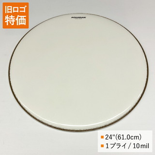 AQUARIANドラムヘッド CC24-W 24インチサイズ Gloss White アクエリアン