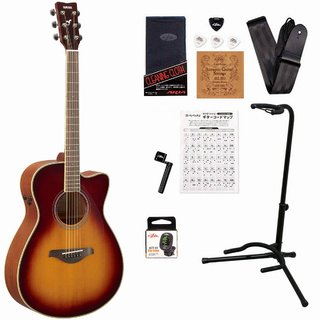 YAMAHA FSC-TA BROWN SUNBURSTアコギ入門豪華12点初心者セット【WEBSHOP】