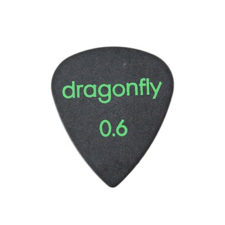 dragonflyPICK TD 0.6 BLACK ギターピック×10枚