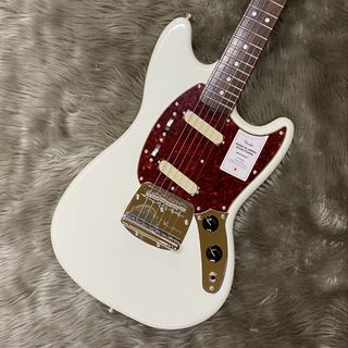 Fender Made in Japan Traditional 60s Mustang Rosewood Fingerboard Olympic White ムスタング