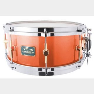 canopus The Maple 6.5x14 Snare Drum Orange Fade LQ