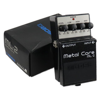 BOSS 【中古】メタルコア エフェクター BOSS ML-2 Metal Core ハイゲイン ディストーション エフェクター