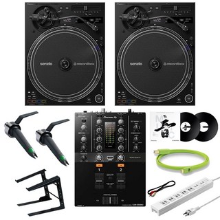 Pioneer Dj PLX-CRSS12 + DJM-250 ターンテーブルDJおすすめ10点セット