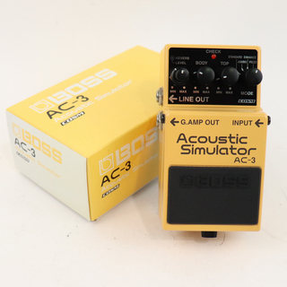 BOSS【中古】 アコースティックシミュレーター エフェクター BOSS AC-3 Acoustic Simulator ギターエフェクター