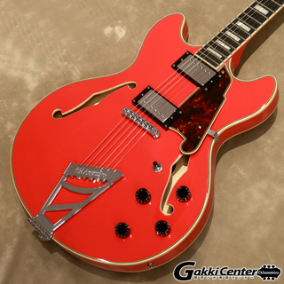 D'Angelico Premier Series SS Stairstep Fiesta Red